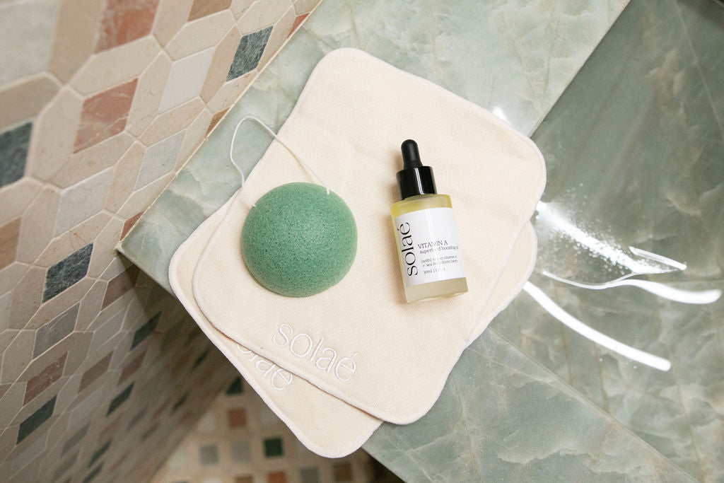 GREEN TEA KONJAC SPONGE BIODEGRADEABLE (2 Pack)